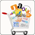 online shopping android application logo